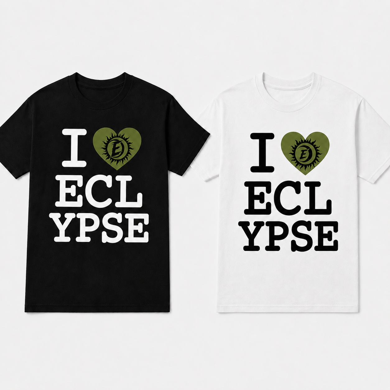 I <3 ECLYPSE GREEN TEE