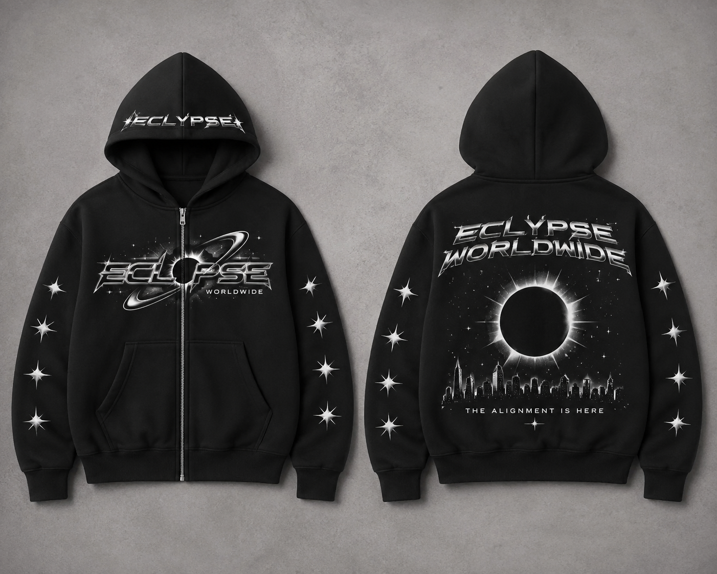 EWW Alignment Noir Hoodie