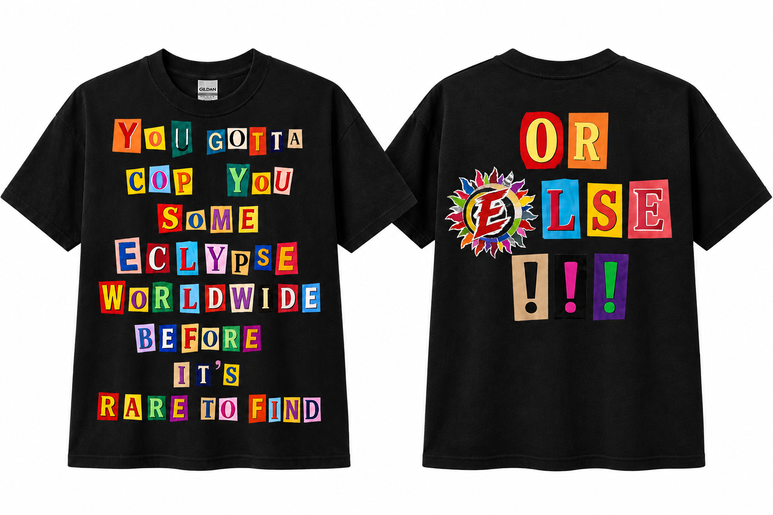RANSOM NOTE TEE — PREORDER