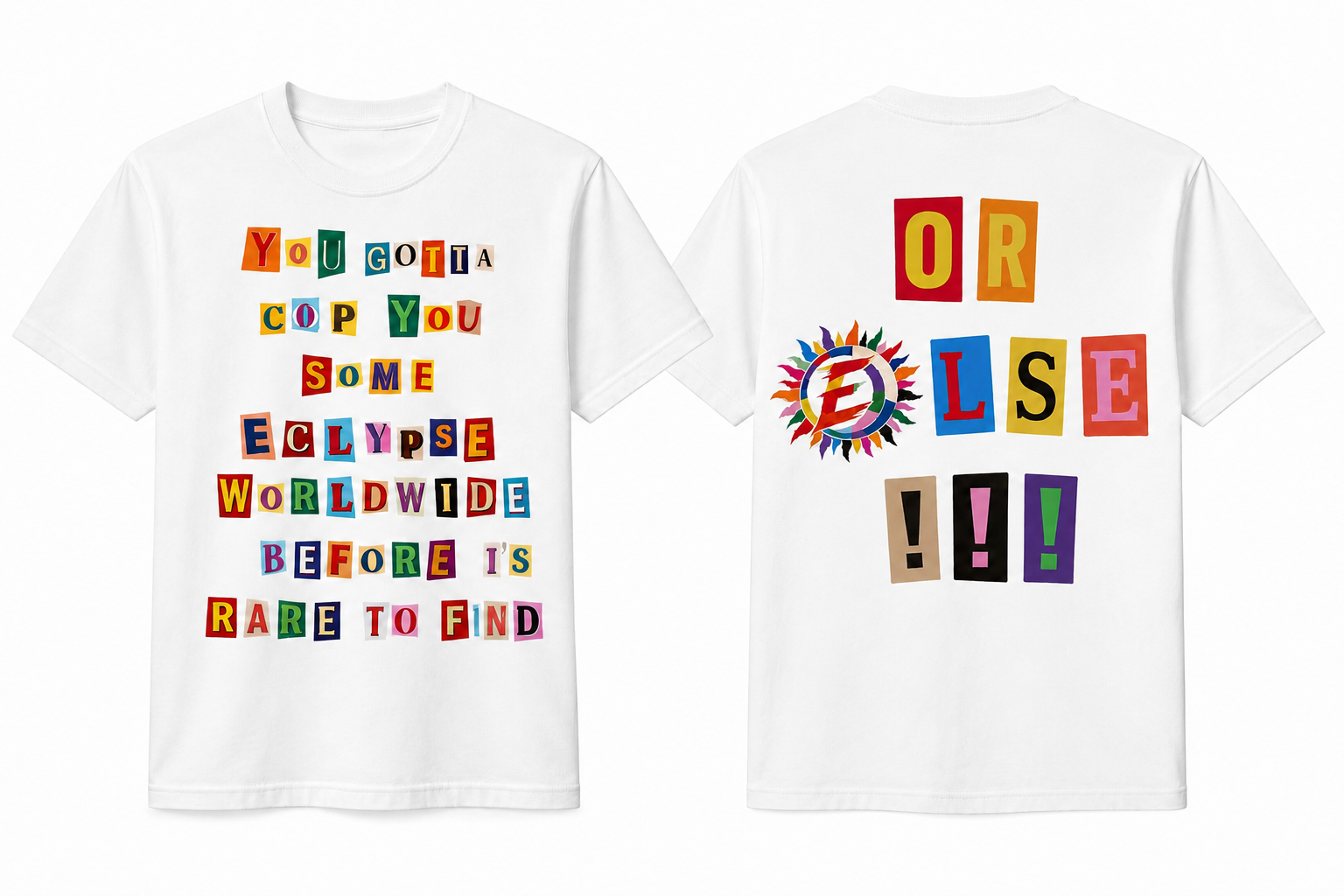 RANSOM NOTE TEE — PREORDER